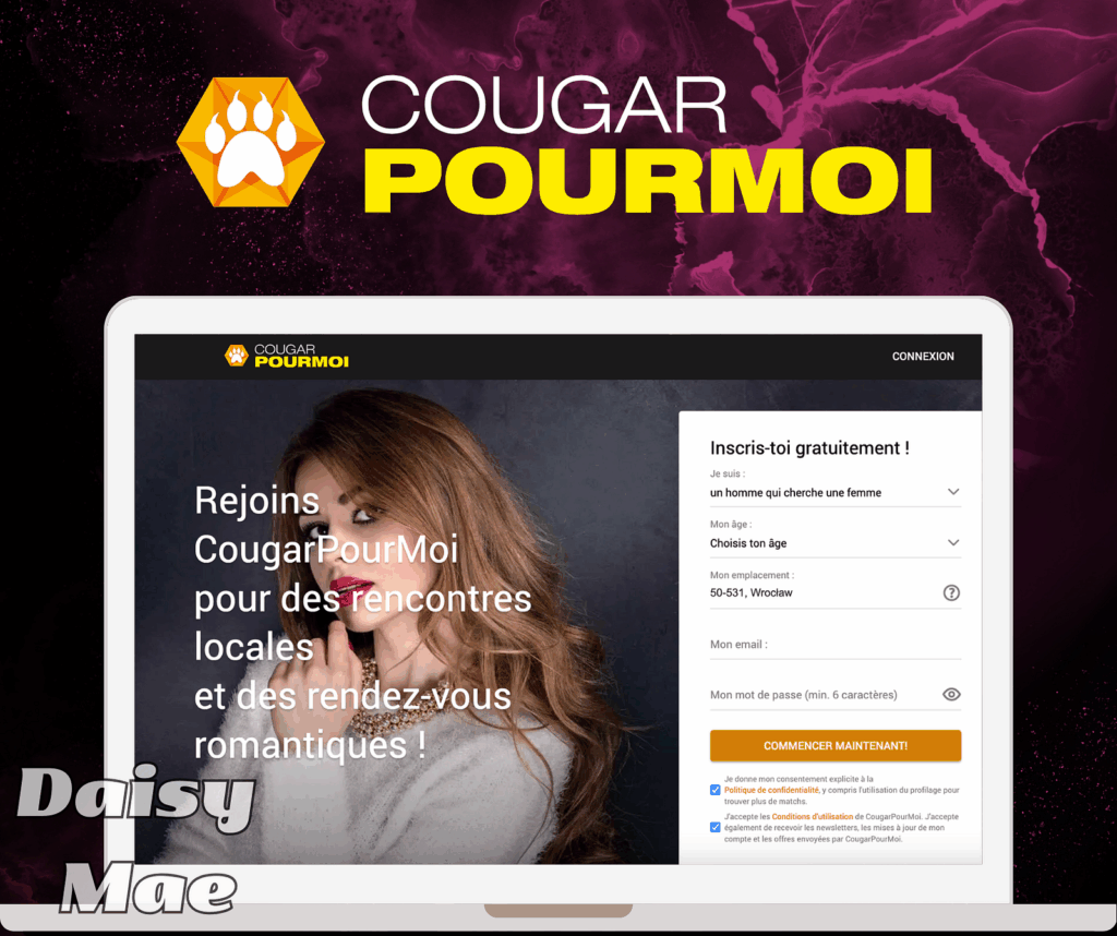 CougarPourMoi MILF Dating